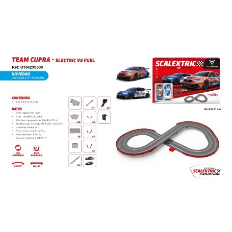 Scalextric Cupra Racing Circuit Silver
